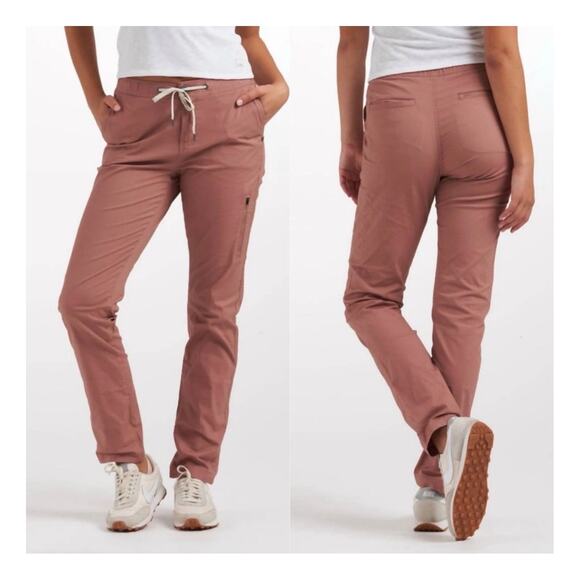 Vuori Pants - Vuori Ringstop Pants Light Terracotta Hiking Athleisure Size XS Like New Outdoor
